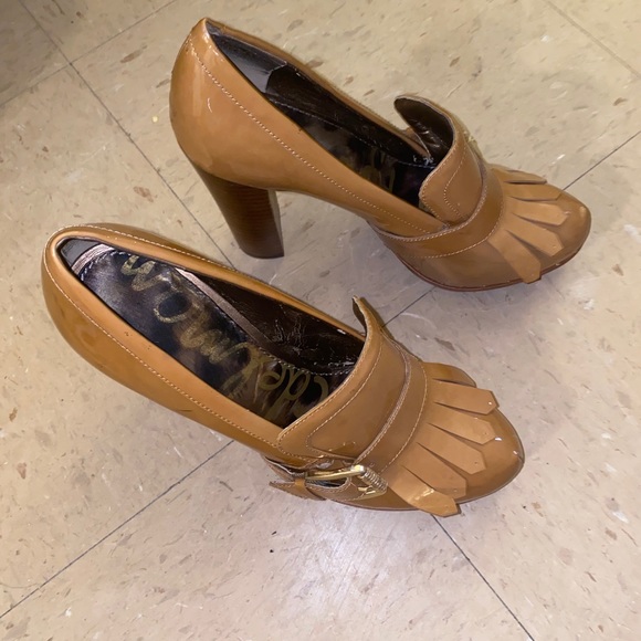Sam Edelman platform fringe heels - Picture 2 of 6